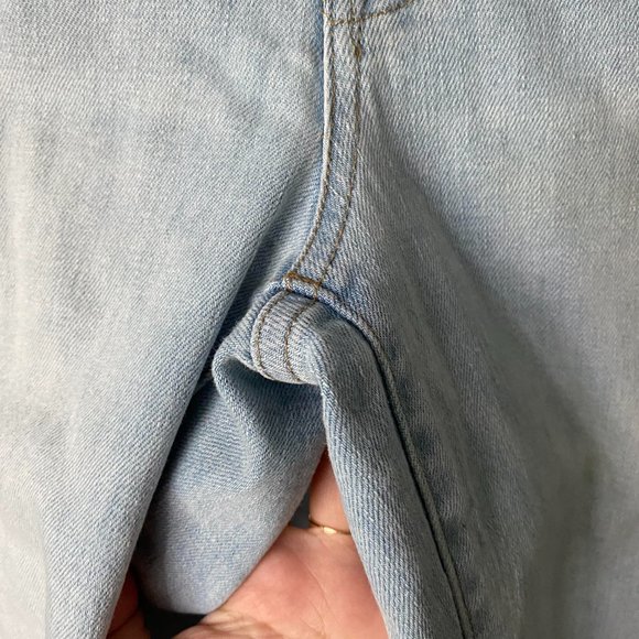 MADEWELL The Perfect Vintage Straight Jean in Mosedale Wash Size 26 - Picture 8 of 9